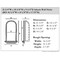 Ekena Millwork 21 3/4"W x 39 3/8"H x 9 3/4"D Adonis Wall Niche (RO: 16 3/4"W x 31 1/8"H x 3 7/8"D) NCH21X39AD - alternate 2